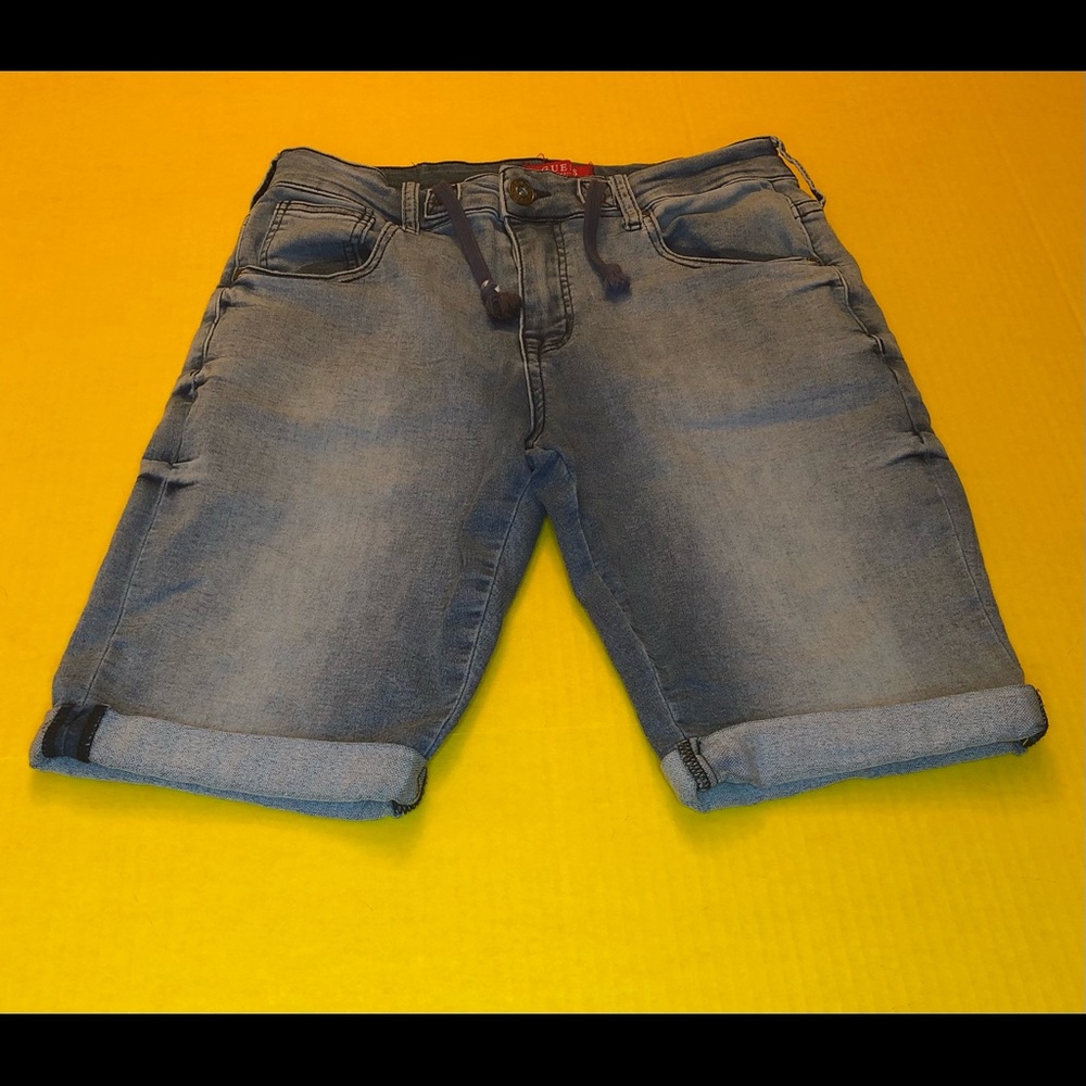 Guess cuffed jean shorts